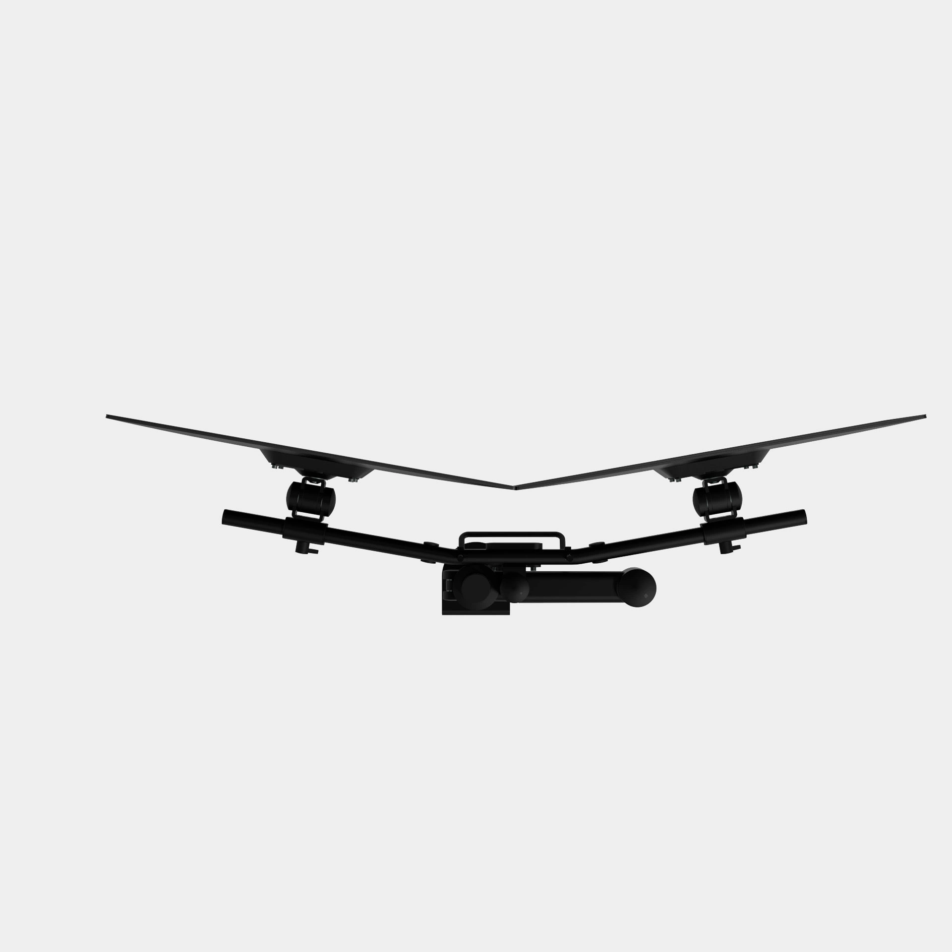 Hansa-Viewmate-Dual-Monitorarm-schwarz-main-3-styro-ag