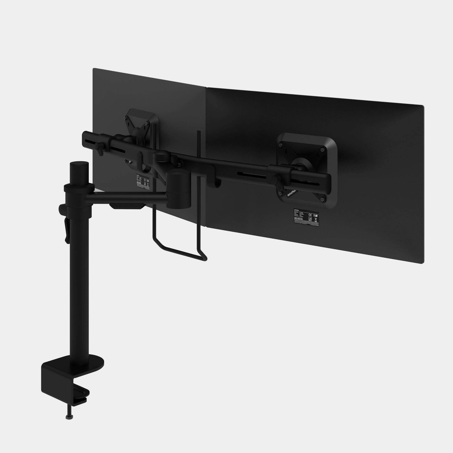 Hansa-Viewmate-Dual-Monitorarm-shwarz-main-1-styro-ag
