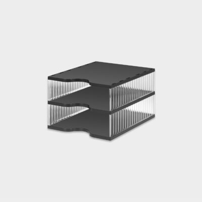 styrobig-Ablagesystem-Dokumentenablage-1x2-schwarz-main-1-styro-ag
