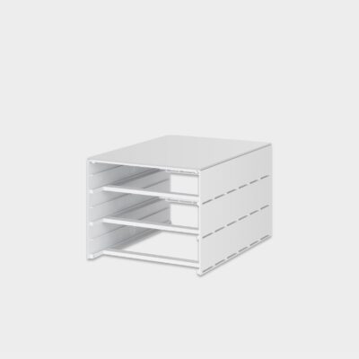 styroval-pro-Aufbewahrung-Schubladenbox-Gehäuse-leer-niedrig-6er-weiss-main-1-styro-ag
