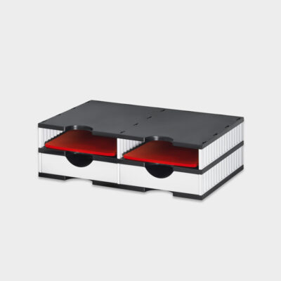 styrodoc-duo-set-Schubladenboxen-Ablagesystem-weiss-2er-main-1-styro-ag