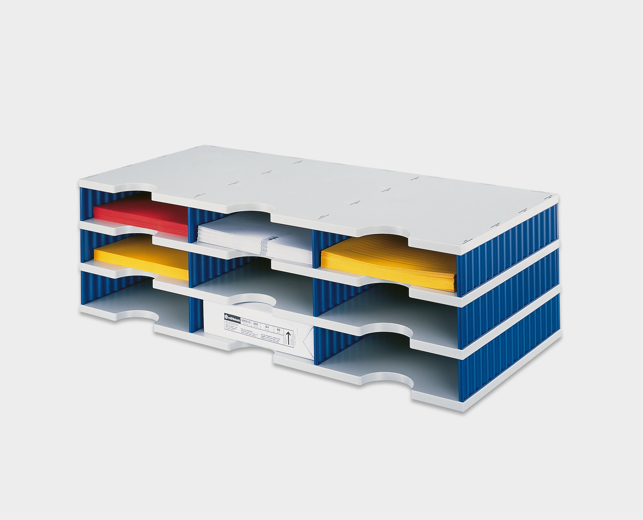 styrodoc-trio-Schubladenboxen-Ablagesystem-weiss-blau-3er-main-1-styro-ag