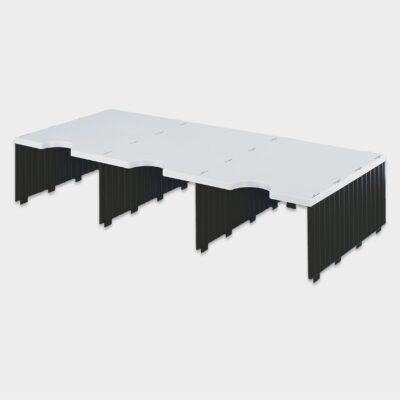 styrodoc-trio-Jumbo-Aufbaueinheit-Ablagesystem-weiss-schwarz-main-1-styro-ag