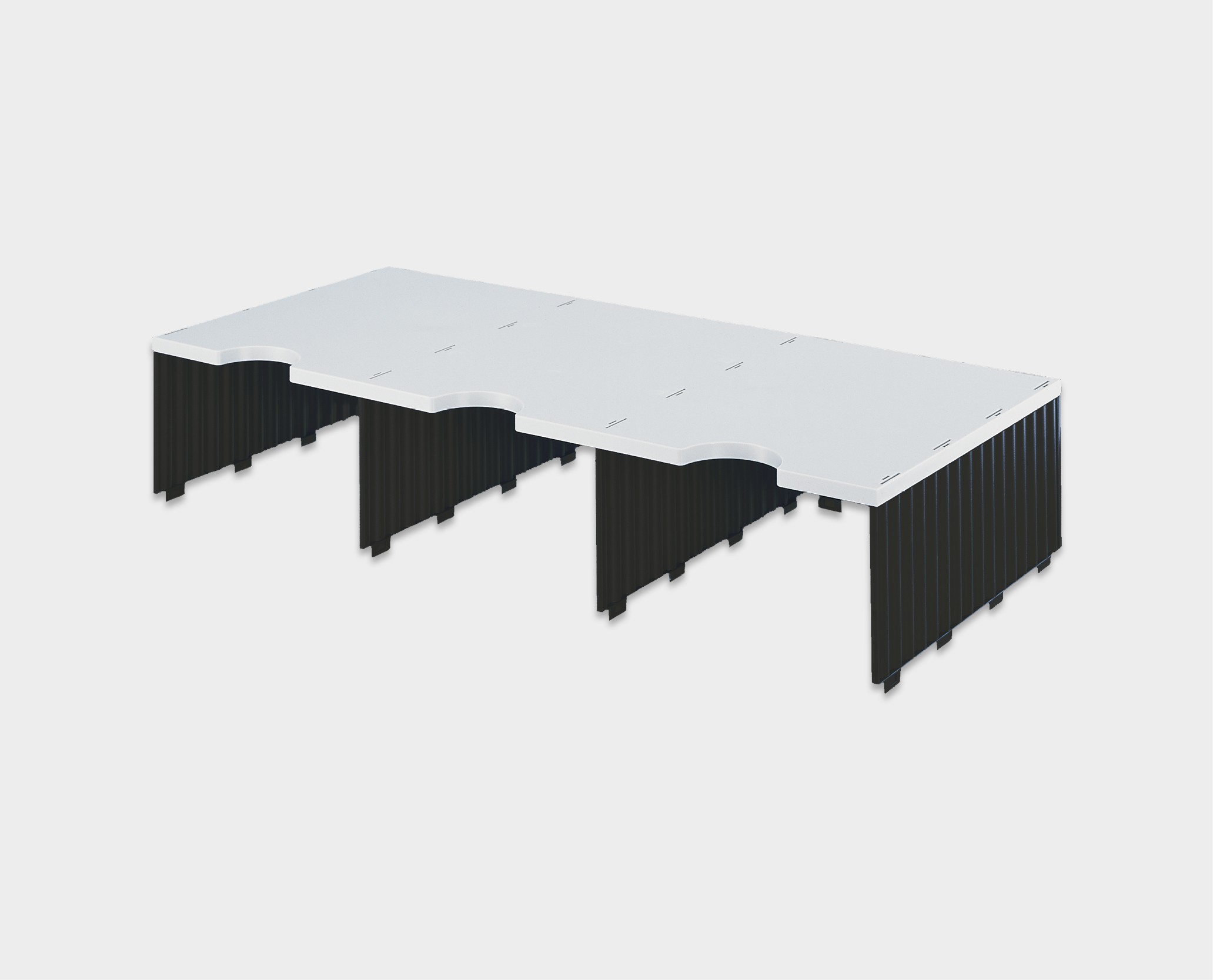 styrodoc-trio-Jumbo-Aufbaueinheit-Ablagesystem-weiss-schwarz-main-1-styro-ag