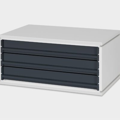 styroindividuell-Aufbewahrung-Schubladenbox-A3-61mm-Anthrazit-main-1-styro-ag
