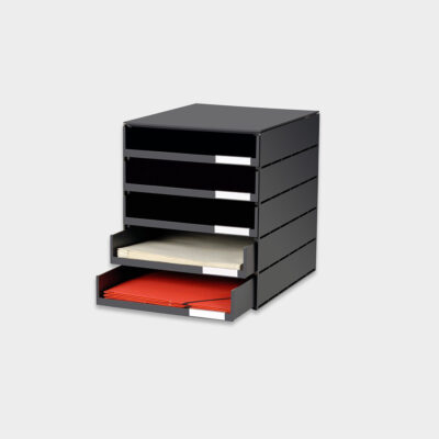 styroval-juris-Aufbewahrung-Schubladenbox-offen-C4-5s-schwarz-main-1-styro-ag