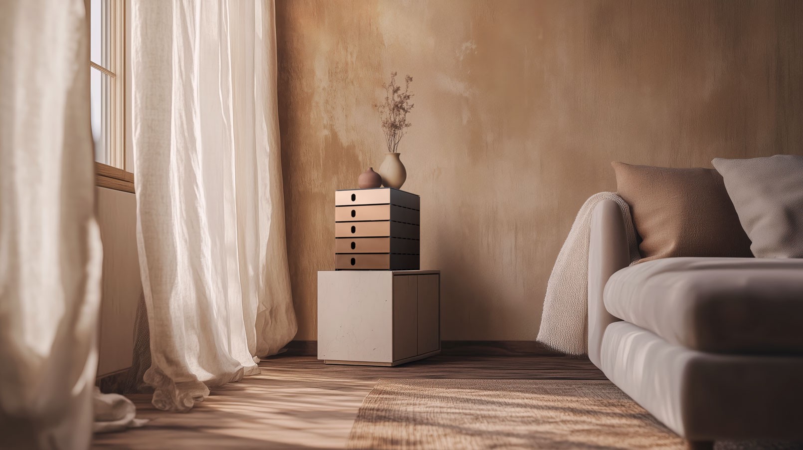 alt-Styroval-öko-Colorflow-mocca_Ablagesystem-Schubladensystem-Mood-11-styro-ag