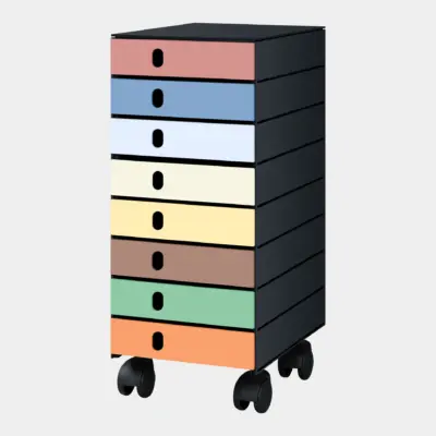 styroval Rollboy Gehäuse für hohe Schubladen