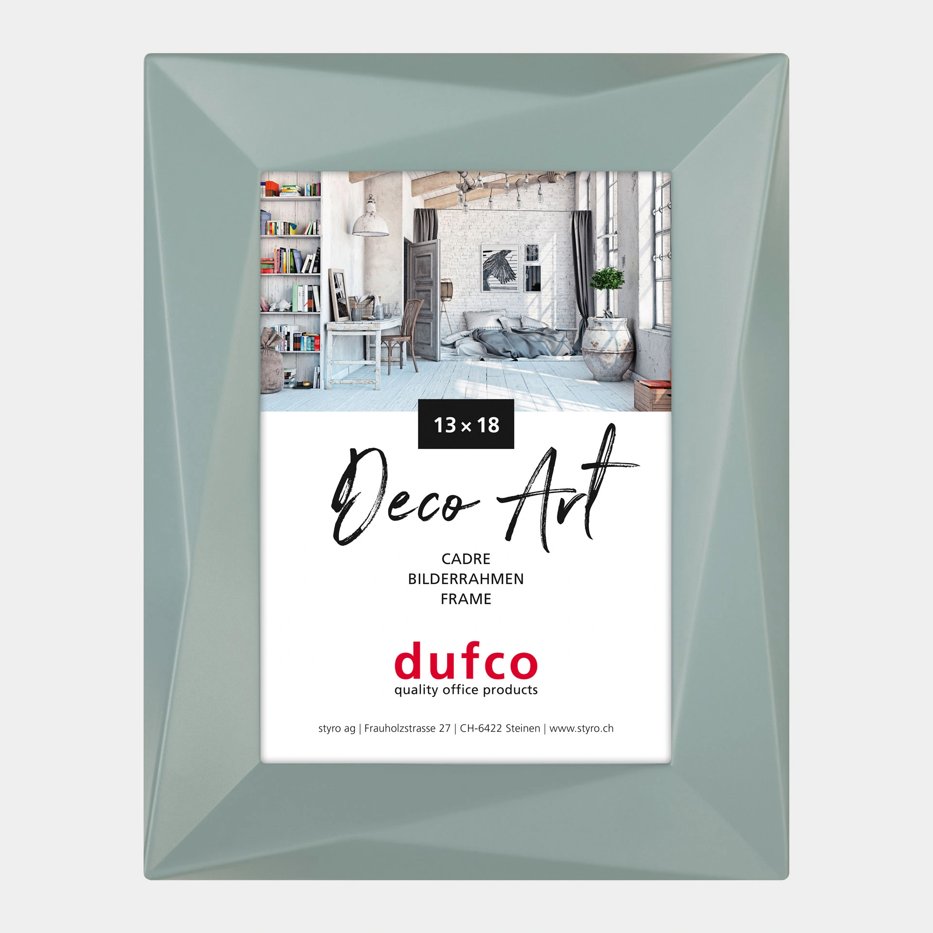 dufco-deco-art-bilderrahmen-kunststoff-grüngrau-13x18-main-1-styro-ag
